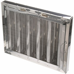 HOOD FILTER; TYPE6; S/S;;16X20 W/SPK ARST;BTM BRK