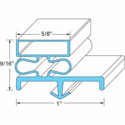 Vollrath/Idea-Medalie 741294 DOOR GASKET;