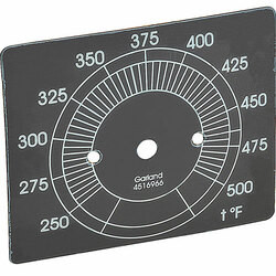 Garland 8014782 DIAL SCALE 250-500F;