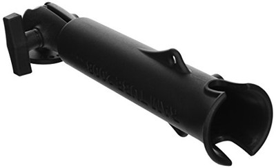 RAM 5504774 Mounts () -Tube 2008 Fishing Rod Holder with Round Flat Surface Base
