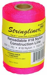 STRINGLINER 700-35462 FL PINK BRAIDED TWINE-500-REFILL