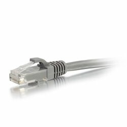C2G 50887 C2G 100FT CAT6A SNAGLESS UNSHIELDED (UTP) NETWORK PATCH ETHERNET CABLE - GRAY -