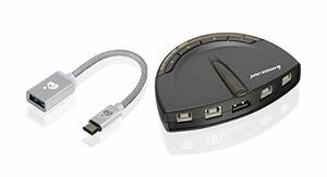 IOGEAR GUB431CA1KIT 4-PORT USB 2.0 PRINTER SWITCH