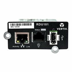 VERTIV RDU101 VERTIV LIEBERT INTELLISLOT RDU101 - NETWORK CARD ;REMOTE MANAGEMENT ADAPTER (RDU
