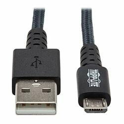 TRIPP LITE U050-006-GY-MAX HEAVY-DUTY USB-A TO USB MICRO-B CABLE - M M, USB 2.0, UHMWPE AND ARAMID FIBERS,