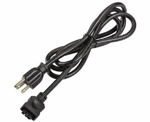 Kichler 4U/6U Under Cabinet 3-Prong Cord Black 6UCORDBK
