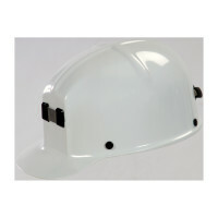 MSA 454-10118637 CAP  COMFO  W/ RATCHET WHITE LESS LB & CH