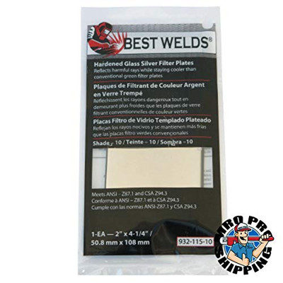 BEST WELDS 901-932-115-10 BW-FS-2X4-1/4 #10 SILVERP LATE