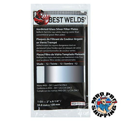 BEST WELDS 901-932-115-14 BW-FS-2X4-1/4 #14 SILVERP LATE
