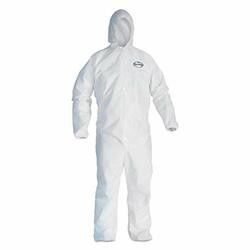 Kimberly Clark 412-44324 X-LARGE KLEENGUARD WHITECOVERALL ZIPPER FRONT
