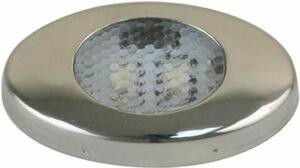 SCANDVIK390-41460P COURTESY LIGHT OVAL SS BLU