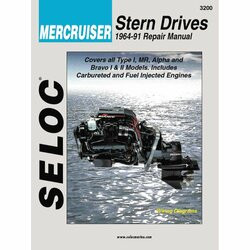 SELOC PUBLISHING230-3200 MAN MERC64-91 GAS & STERNDRIVE
