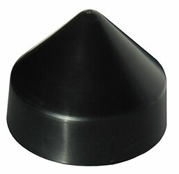 DOCK EDGE686-91892F PILING CAP 9  CONE HEAD BLA