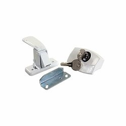 JR PRODUCTS342-11685 LOCKING DOOR LATCH WHITE