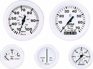 FARIA INSTRUMENTS678-33150 DRESS WHITE TACH/OMC SYSTEM