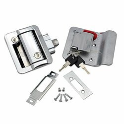 FASTEC206-4361000 TRAVEL TRAILER LOCK CHROME