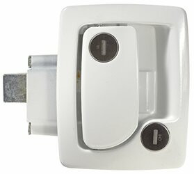 RV DESIGNER350-T502 TRVL TRLR LOCK WHT (60-251WHT)