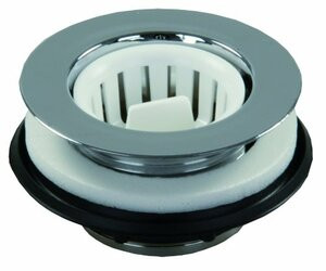 JR PRODUCTS342-95035 STRAINER SCREW-IN-BASKET CHR