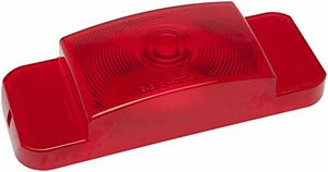 OPTRONICS158-AST60BP LENS-RED RV TAIL LIGHT-PASSNGR