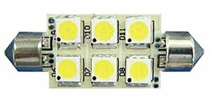 SCANDVIK390-41104P LIGHT FESTOON 42 MM 6 LED WW