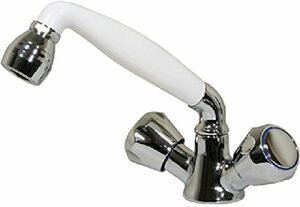 SCANDVIK390-46000P BASIN MIXER W/PULL OUT SPRAYER
