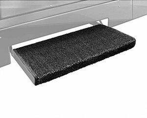 PREST-O-FIT330-20050 JUMBO WRAP-AROUND STEP RUG BLK