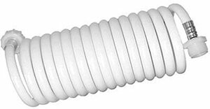 T-H MARINE232-WDHBR25WBDP 25WHTE WASH DOWN COILED HOSE