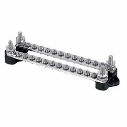 AFI/MARINCO/GUEST/NICRO/BEP969-BB12W2NCDSP DUAL COMM BUS BAR 2X12 WAY
