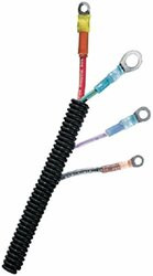 ANCOR639-453501 1/2  BLACK SPLIT LOOM - 10