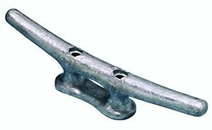 DOCK EDGE686-2808F DOCK CLEAT 8IN GALVANIZED