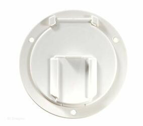 RV DESIGNER350-B130 LOW PROF CABLE HATCH ROUND PW