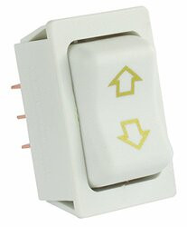 JR PRODUCTS342-12095 REPL. SLIDEOUT SWITCH WHITE