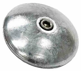 B & S ANODES377-BSM3RB RUDDER ZINC 3IN DIA.