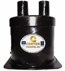 CENTEK383-1500010 MUFFLER-VERNALFT 2X2 TOP