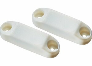 RV DESIGNER350-L608 MAGNETIC CATCH SET WHITE 2/PK