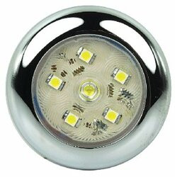 SEACHOICE590-1158 LED RND UTLTY 6 DIODE CLEAR