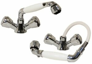 SCANDVIK390-46011P MIXER SHOWER COMB WT WCVH 5