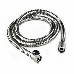 DURA FAUCET621-DFSA200CP RV SHOWER HOSE 60  SS CHROME