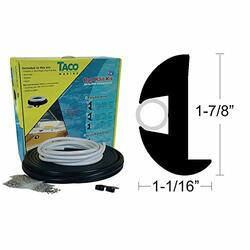 TACO METALS236-V110809BBK502 RUB RAIL KIT BLACK 50FT