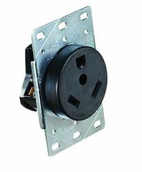 RV DESIGNER350-S971 FLUSH RECP IN PLATE 30AMP