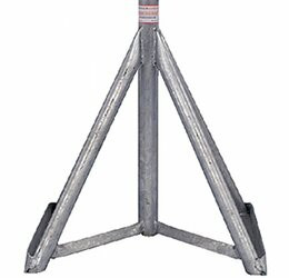 BROWNELL BOAT STANDS302-MB4GBASE GALV MB STAND BASE ONLY 18-25