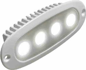 T-H MARINE232-LED39120DP LED OVAL LIGHT RECESSED 4X3W