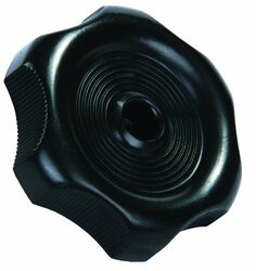 JR PRODUCTS342-20365 WINDOW KNOB W1/2IN SHAFTBLK.