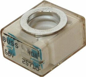 BLUE SEA SYSTEMS661-5176 FUSE TERMINAL 40 AMP