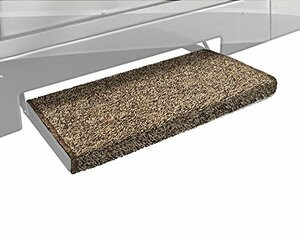 PREST-O-FIT330-20051 JUMBO WRAP AROUND STEP RUG BRN