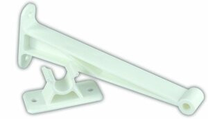 JR PRODUCTS342-10374 5.5 C-CLIP DOOR HOLDER PW PR