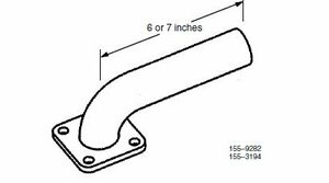 CUMMINS (ONAN GENERATORS)515-A026E082 EXHAUST ELBOW