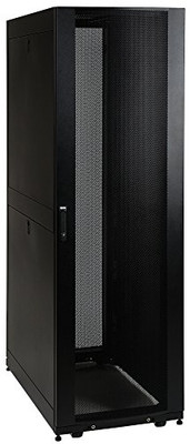Tripp Lite SR42UBSD 42U Shallow-Depth Rack Enclosure Cabinet with doors & side panels, 3000-lb. capacity, Black ()