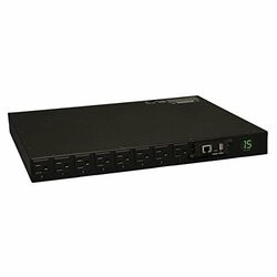 Tripp Lite PDUMH15NET Tripp Lite PDU Switched 120V 15A 5-15R 16 Outlet 5-15P Horizontal 1URM