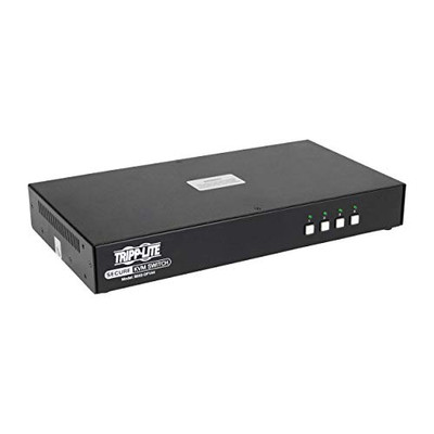 Tripp Lite B002-DP1A4 Secure KVM Switch 4-Port DisplayPort plus Audio NIAP PP3.0 Certified B002DP1A4